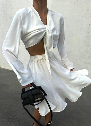 Костюм двойка (блуза+юбка)