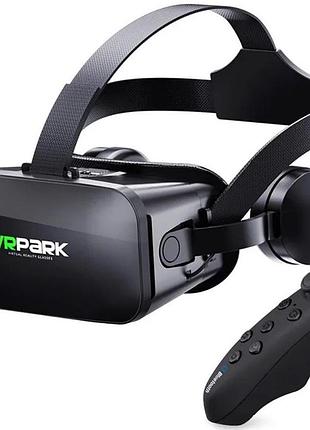 Окуляри віртуальної реальності для телефона з навушниками та пультом vr park box