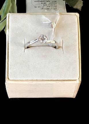 Кольцо серебряное, 925 пробы, 18,5 размер