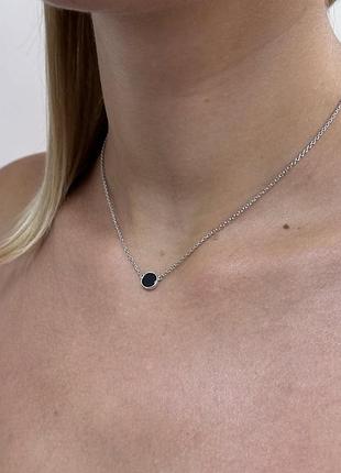 Колье серебро 925 пробы 2