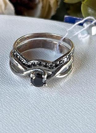 Кольцо серебряное, 925 пробы, 17,5 размер