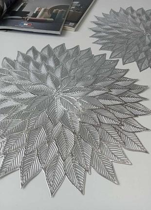 Подтарельник круглый 38см «цветок-прокси-2»