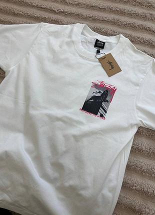Футболка stussy біла