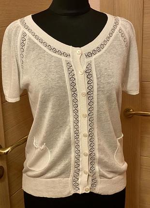 Кофта нiжна з льону на розмiр м