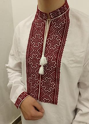 Вышиванка мужская ручной работы