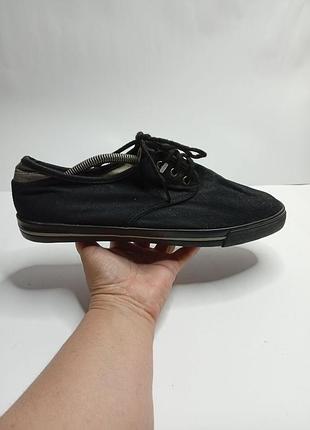 Акция кеды черные мокасины burton