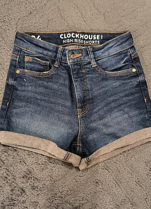 Джинсовые шорты женские s