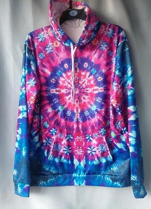 Яркое легкое худи унисекс