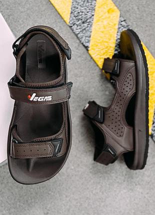 Сандалии vegas darck brown дл7347(k6 7 - 00)