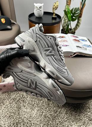 Женские кроссовки new balance 1000 reflective light grey beige