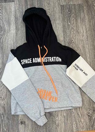 Світшот укорочений на дівчинку турція