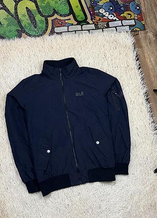 Оригинальная мужская куртка бомбер джек jack wolfskin