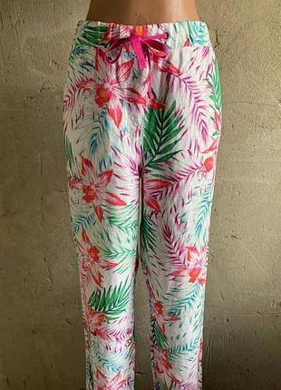 Брюки лен льняные брюки брюки льняные пояс на резинке льняные брюки