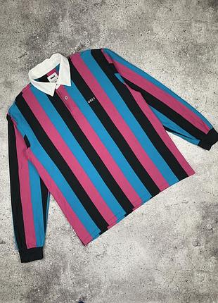 Чоловіча кофта регбійка поло obey side l