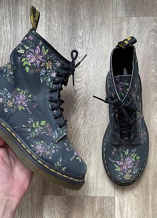 Черевики dr. martens 1460 castel black noir belladonna fine eu 38