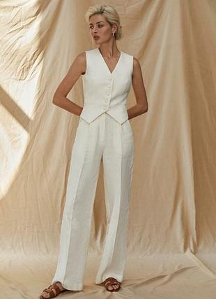 Льняний костюм le charmie