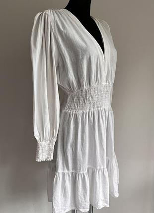 Лляне плаття zara 7
