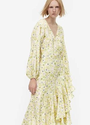 Віскозна сукня h&m