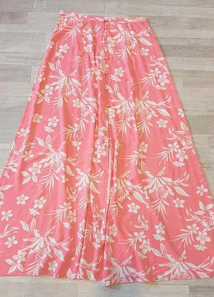 Длинная юбка, юбка на пуговицах макси