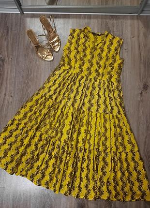 Ярусне плаття з натуральної тканини