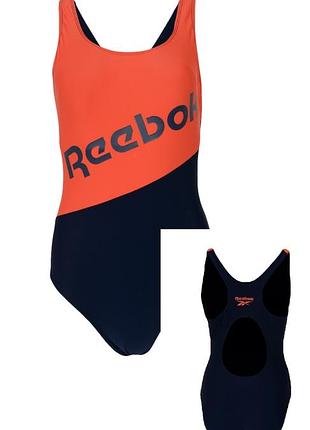 38-40р. сплошной купальник для плавания бассейна reebok rita