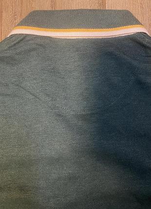 Чоловіча зелена футболка поло