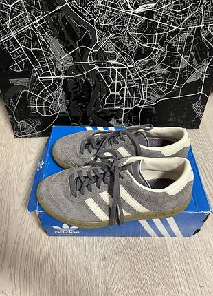 Замшеві кросівки adidas originals hamburg