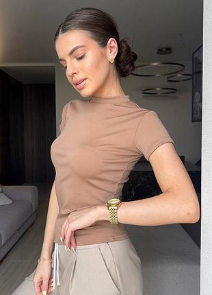Футболка микродайвинг беж