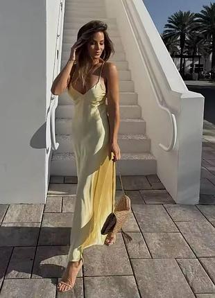 Шовкова сукня