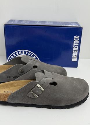 Шльопанці із колекції birkenstock boston біркеншток, клоги, сабо.
