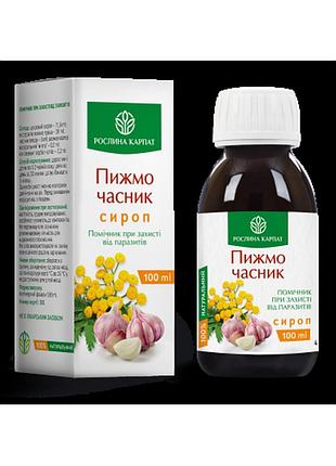 Сироп пижмо - часник 100 мл