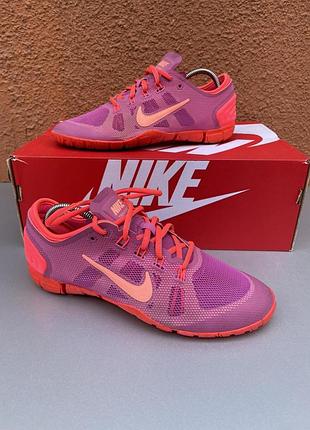 Жіночі оригінальні кросівки nike free bionic 38 24 см рожевого кольору оригінал 🔥