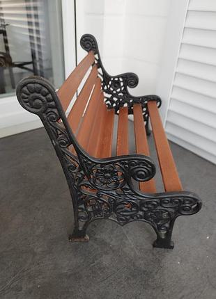 Скамейка декоративная для кукол и мишек