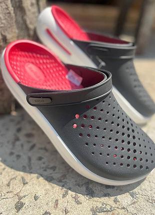 Новинка мужские кроксы сабо crocs inmotion clog muske/white crocs crocs inmotion clog muske/white
