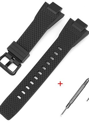 Ремешок для casio g-shock gst-b400 black bk