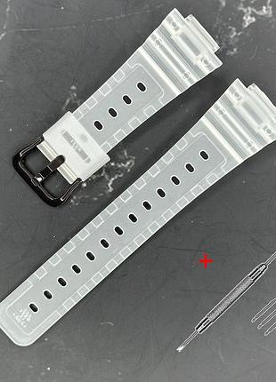 Ремешок для casio g-shock dw-5600 b transl bk