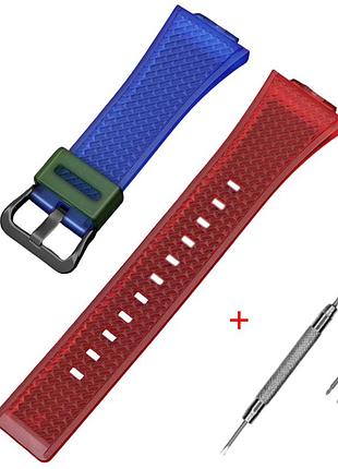 Ремешок для casio g-shock ga-100/110/120/200/400/700/710/800, gd-100/110/120, gaw-100g, gal-100, lx