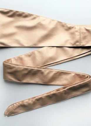 Жіночий пояс кушак золотистий