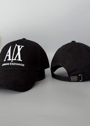 Кепка armani exchange черная