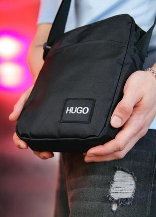 Барсетка hugo boss 1000d чорна 2