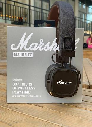 Навушники marshall major iv brown