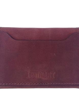 Шкіряний чоловічий гаманець "ventana" коричневий