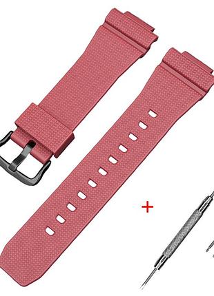 Ремінець для casio g-shock gm-2100 b red bk