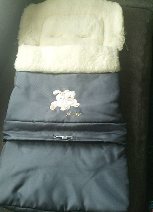 Зимние конверты для новорожденных