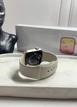 Watch s9 mini amoled 41мм, білі 3