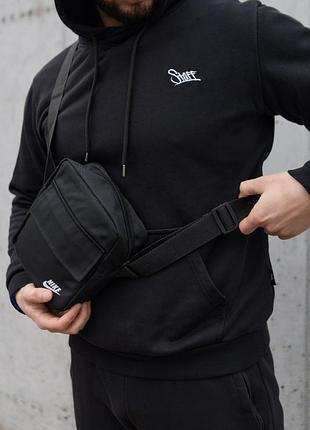 Барсетка base біле лого nike 5