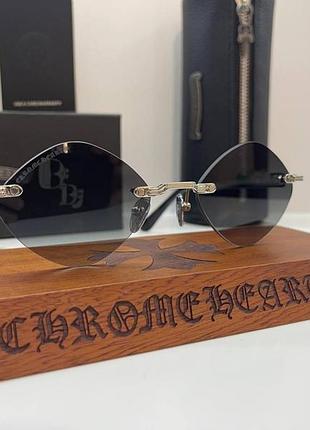 Окуляри chrome hearts clear/black ambidixtrous