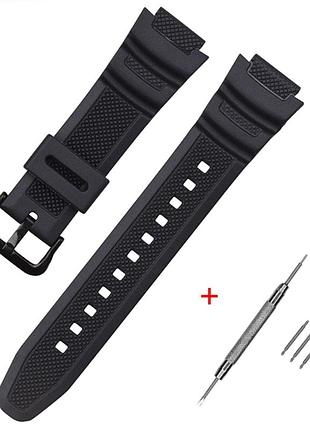 Ремешок для casio g-shock ae-1000/1200 black bk