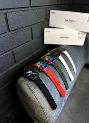 Смарт - годинник hk pro + 45мм червоний