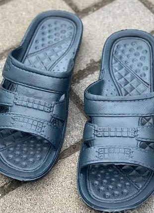 Мужские пенковые шлепанцы сланцы тапочки 46размер